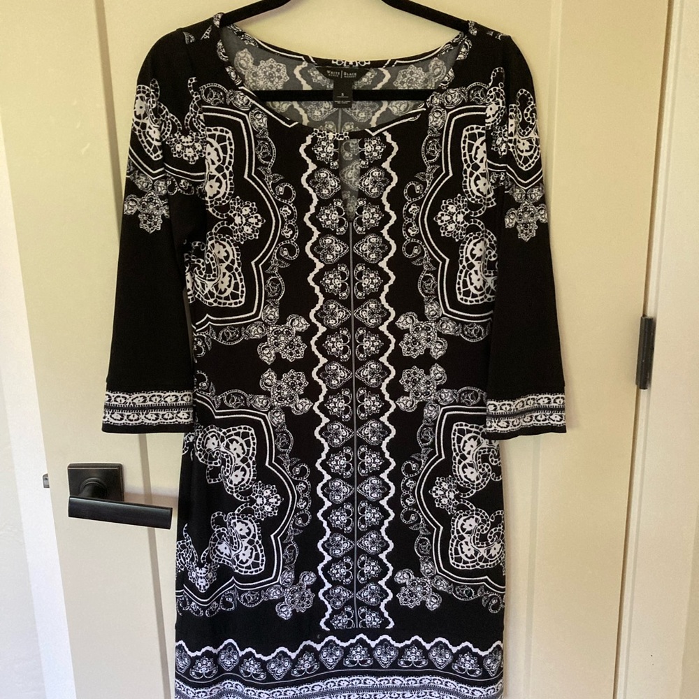 White House Black Market retro mini dress.